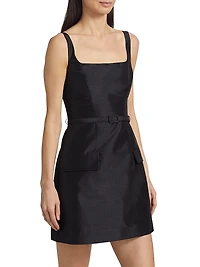 Zoya Sleeveless Hourglass Minidress