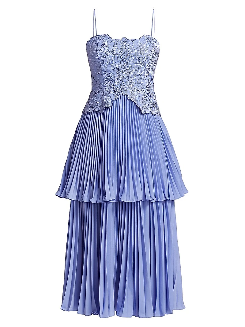 Esmae Floral Sateen Gown