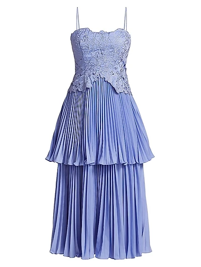 Esmae Floral Sateen Gown