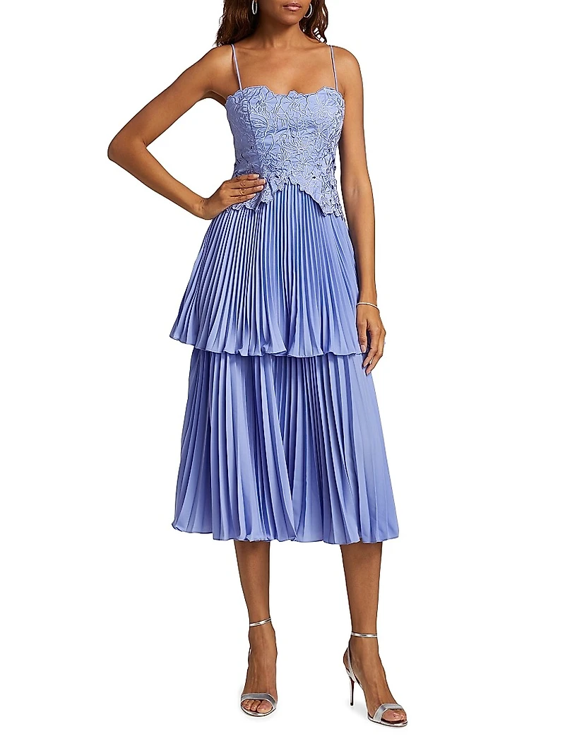 Esmae Floral Sateen Gown