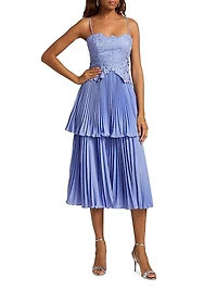 Esmae Floral Sateen Gown