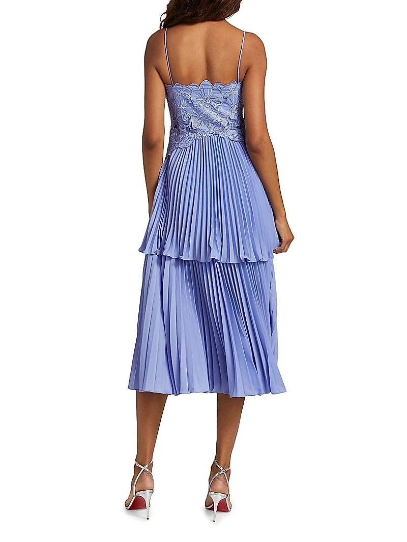 Esmae Floral Sateen Gown