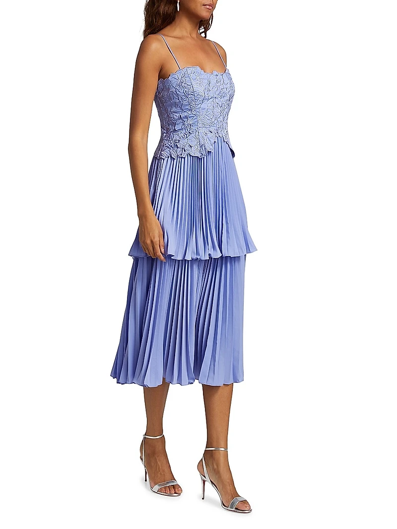 Esmae Floral Sateen Gown