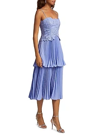 Esmae Floral Sateen Gown