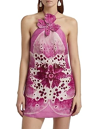 Everlee Orchid Print Minidress