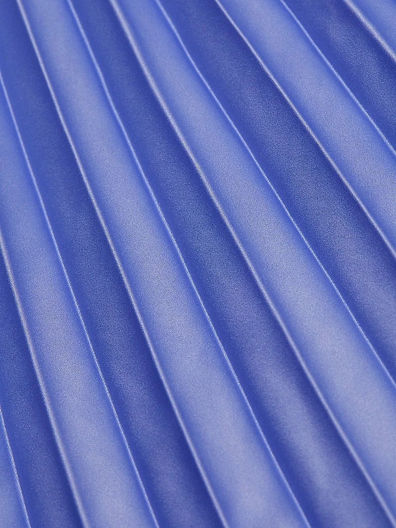 Alaia Pleated Sweetheart Gown