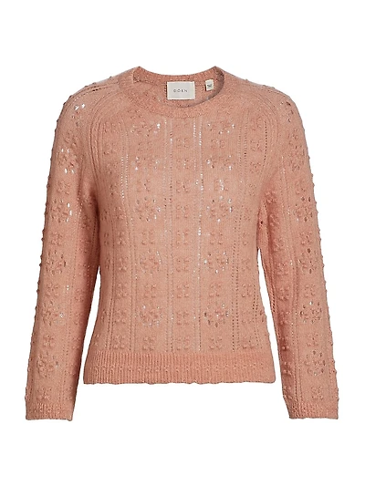 Emiliana Alpaca-Wool Knit Sweater