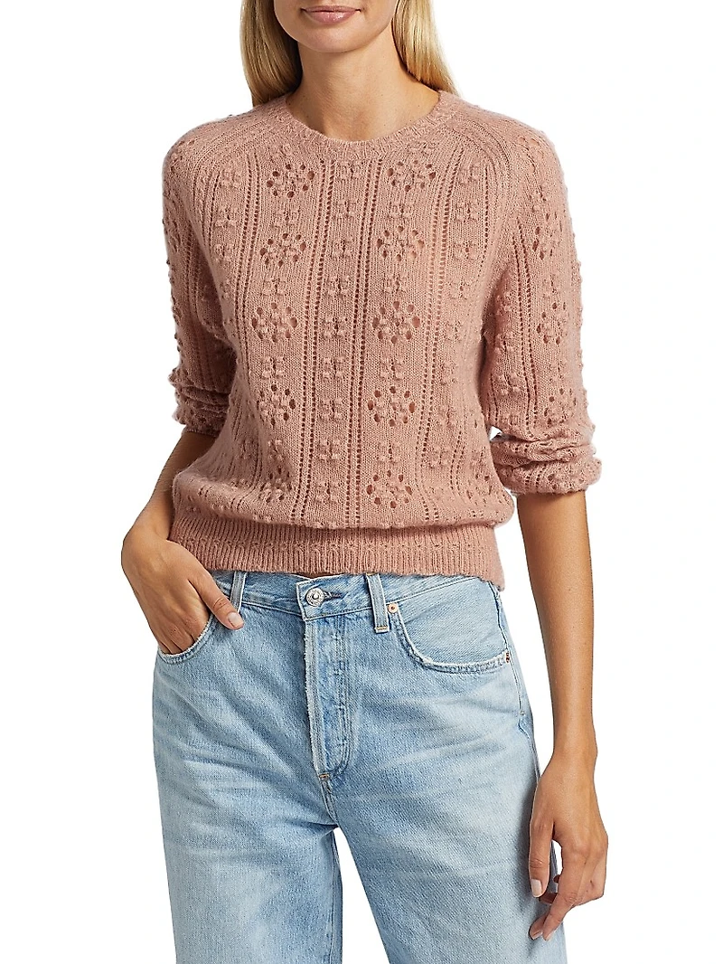 Emiliana Alpaca-Wool Knit Sweater