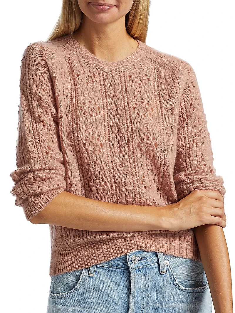 Emiliana Alpaca-Wool Knit Sweater