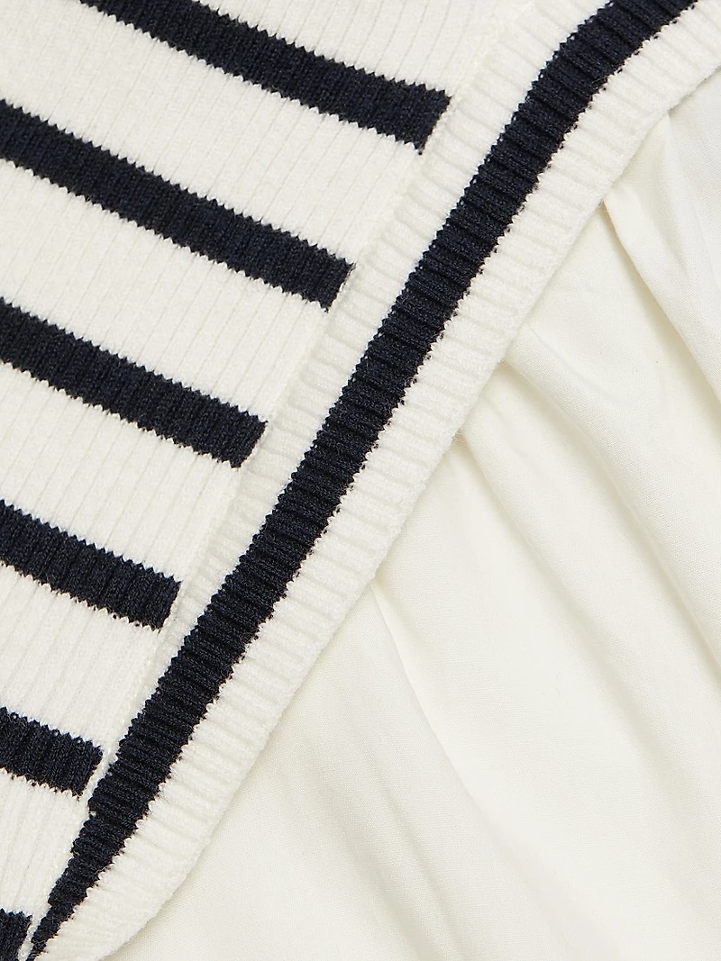 Tirza Mixed-Media Sweater