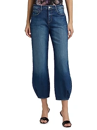 Krista High-Rise Tapered Jeans
