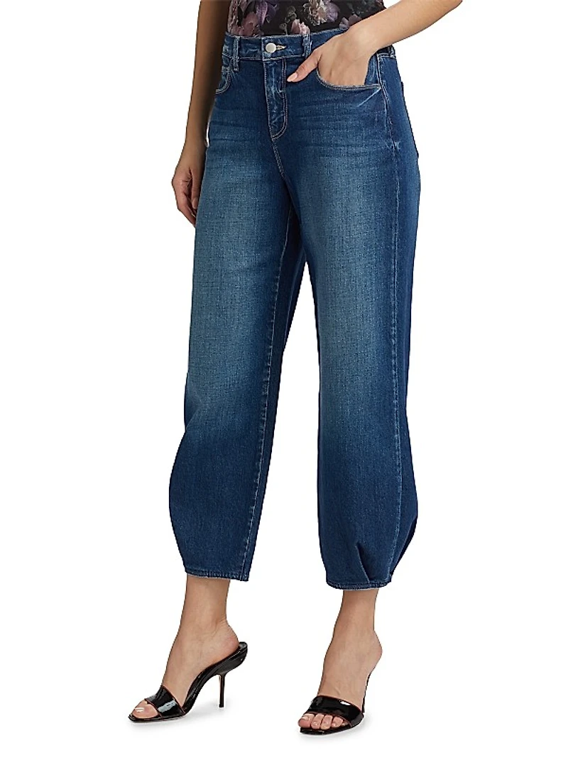 Krista High-Rise Tapered Jeans