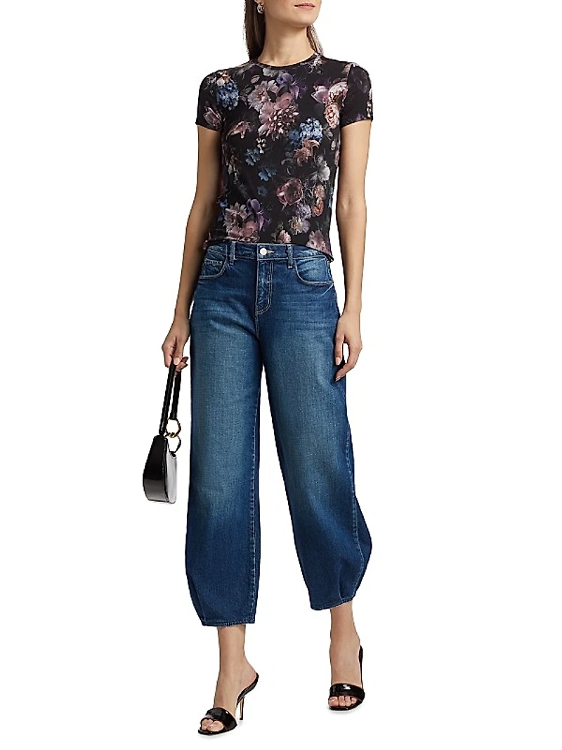 Krista High-Rise Tapered Jeans