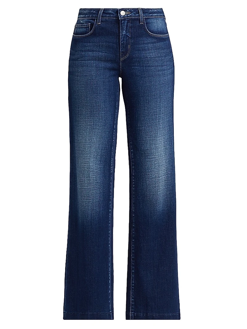 Joanne Low-Rise Wide-Leg Jeans