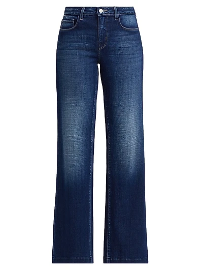Joanne Low-Rise Wide-Leg Jeans