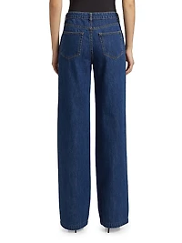 Clayton High-Rise Wide-Leg Jeans