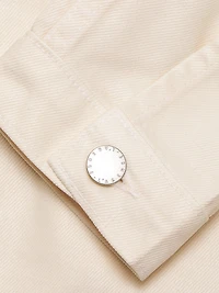 Koda Coated Denim Crop Jacket