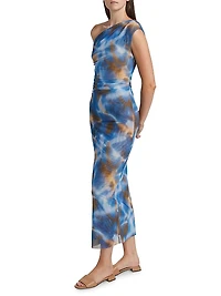 Drew Off-The-Shoulder Midi-Dress