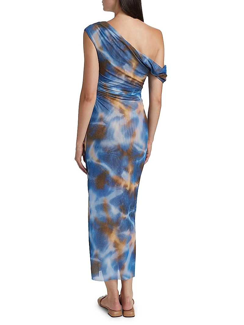 Drew Off-The-Shoulder Midi-Dress