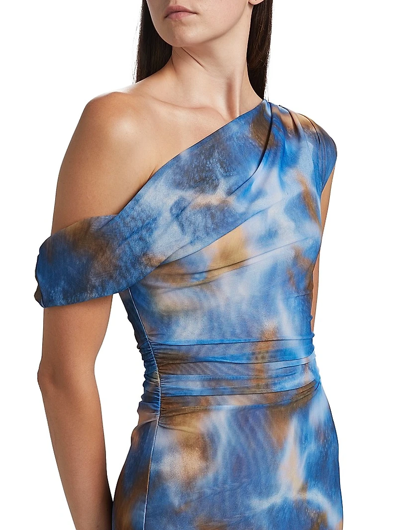 Drew Off-The-Shoulder Midi-Dress