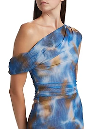 Drew Off-The-Shoulder Midi-Dress