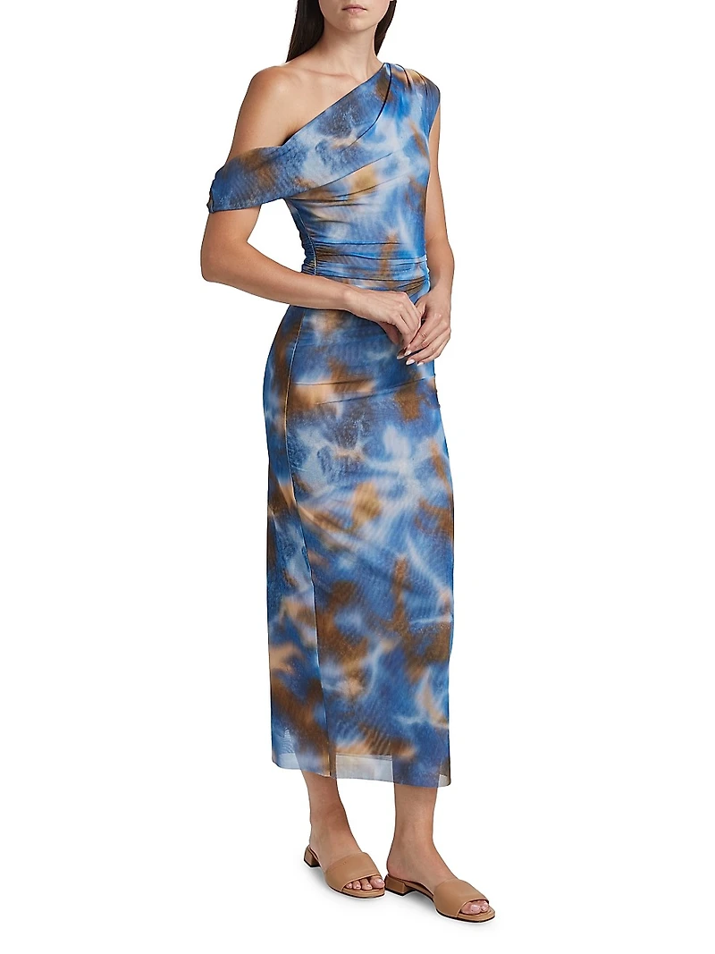 Drew Off-The-Shoulder Midi-Dress