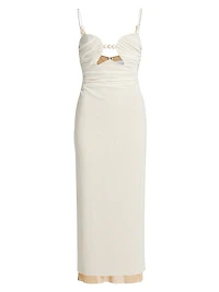 Siobhan Beaded Midi-Dress