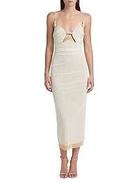 Siobhan Beaded Midi-Dress