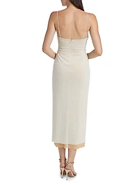 Siobhan Beaded Midi-Dress