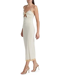 Siobhan Beaded Midi-Dress