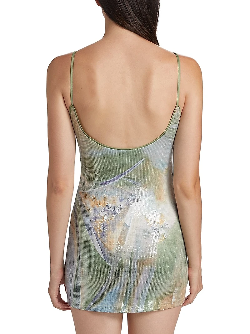 Lucinda Sequined Minidress