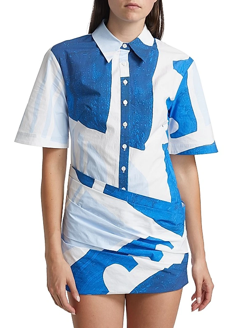Claire Mini Shirtdress