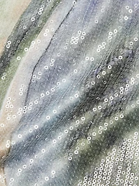 Lucinda Abstract Sequin Sleeveless Maxi Dress