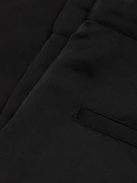 Demie Linen-Blend Straight-Leg Pants