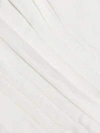 Main Street After Midnight Pleated Maxi Shirtdress