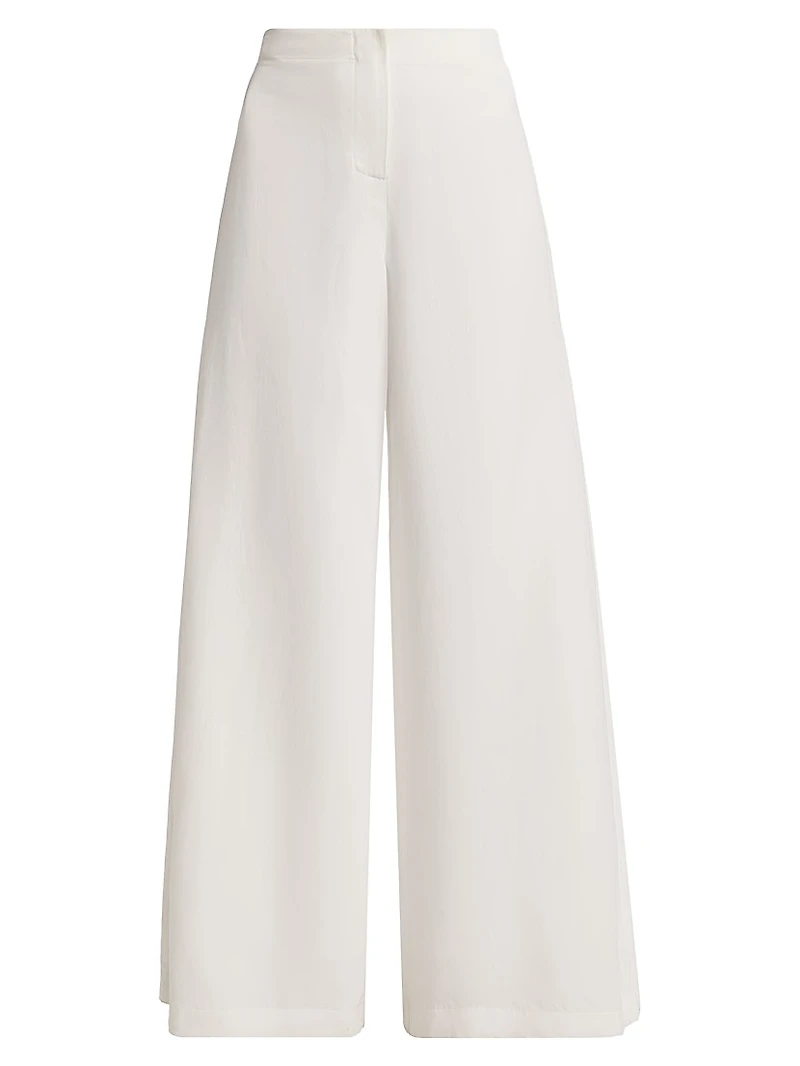 Stevie High-Rise Wide-Leg Pants