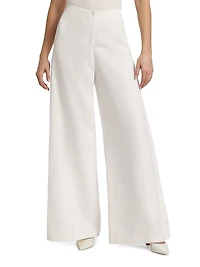 Stevie High-Rise Wide-Leg Pants