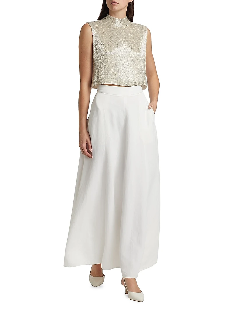 Kennedy A-Line Maxi Skirt