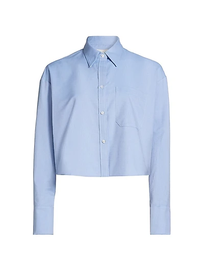 Little Big Joe Cropped Oxford Shirt