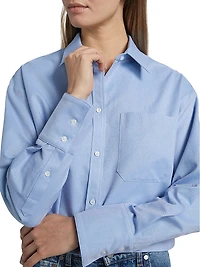 Little Big Joe Cropped Oxford Shirt