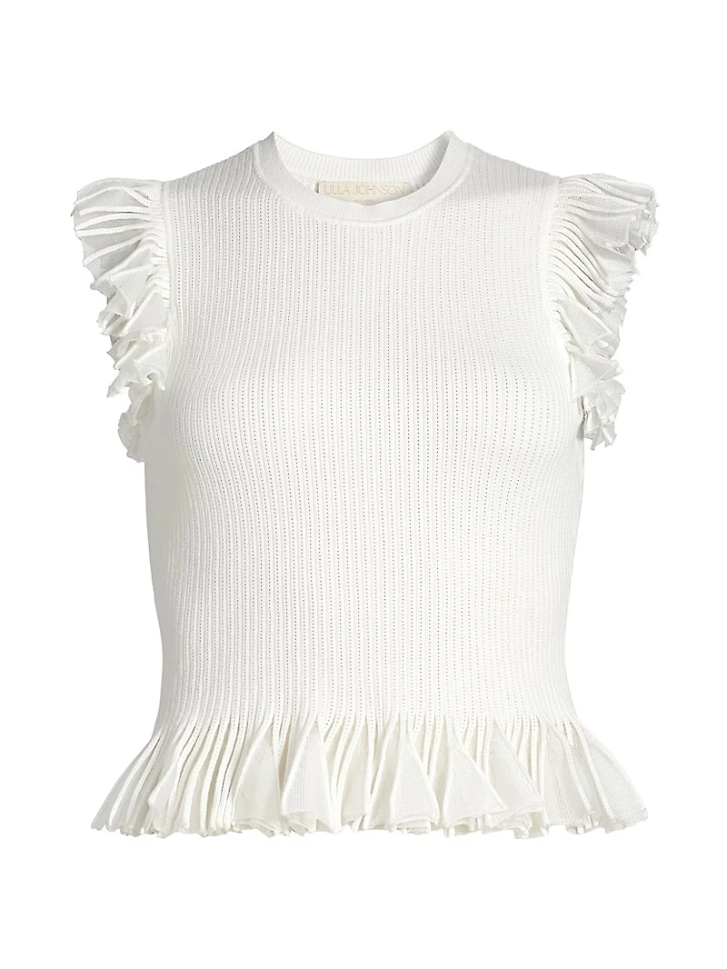 Leila Ruffled Top