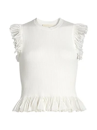 Leila Ruffled Top