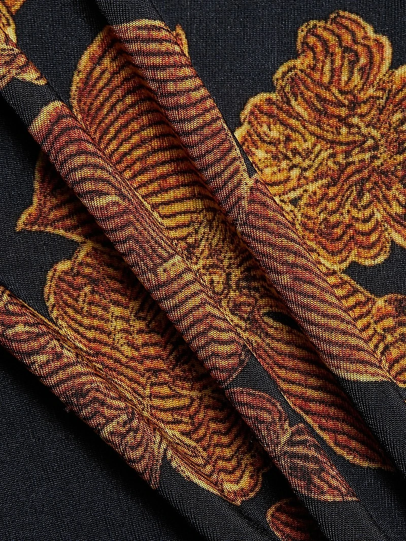 Aurelia Floral Turtleneck Sweater