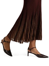 Mila Rib-Knit Maxi-Dress