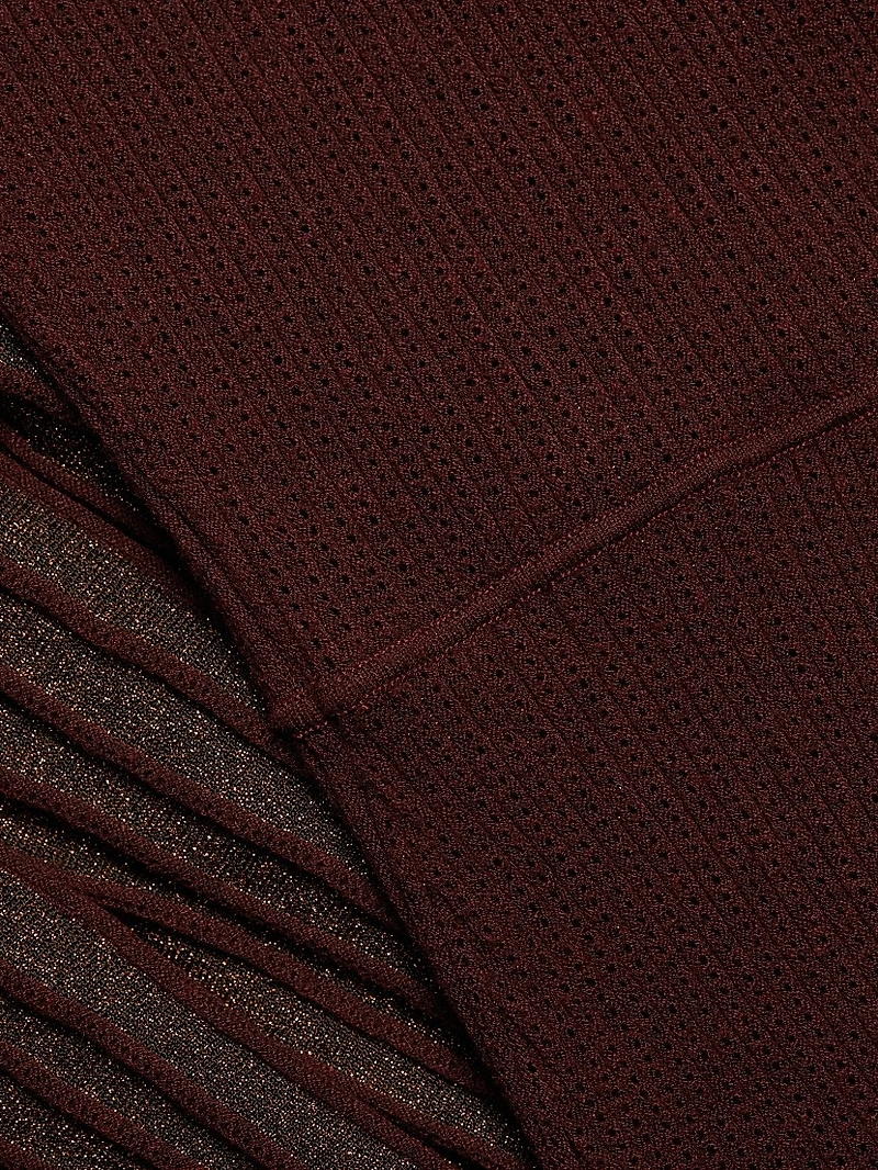 Mila Rib-Knit Maxi-Dress