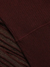 Mila Rib-Knit Maxi-Dress