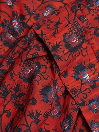 Prisha Floral Cotton-Blend Long-Sleeve Blouse