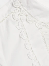 Ariane Tie-Waist Cotton Shirtdress