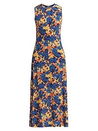 Orla Floral Jersey Midi-Dress