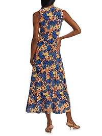 Orla Floral Jersey Midi-Dress